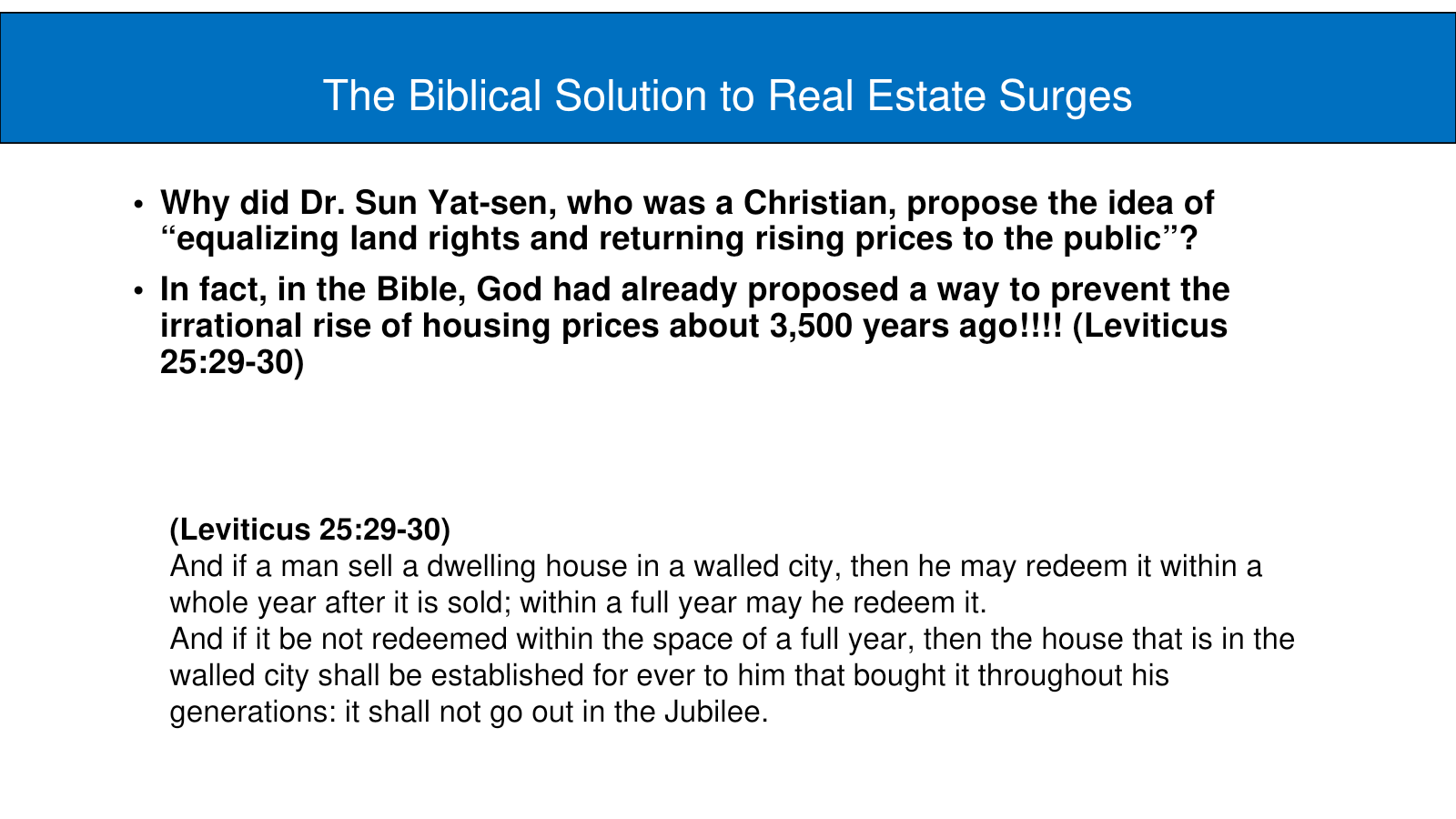 Historical Attachment 2 — The biblical right of redemption and real-estate ethics. Historical Attachment 2 — The biblical right of redemption and real-estate ethics.
