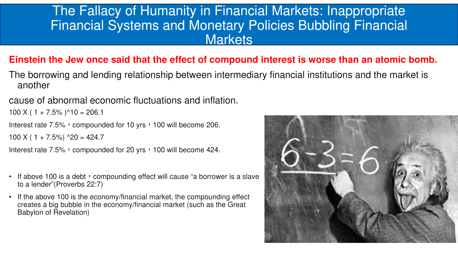 Historical Attachment 2 — Compound interest and the ethics of financial-market expansion. Historical Attachment 2 — Compound interest and the ethics of financial-market expansion.